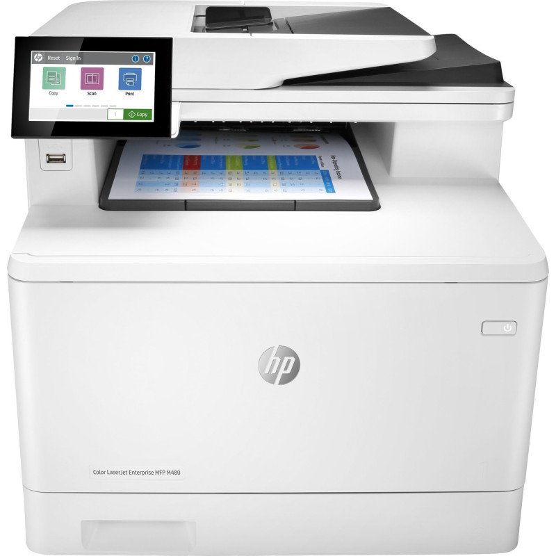 Impresora Multifuncional Láser a color HP Color LaserJet Enterprise M480f