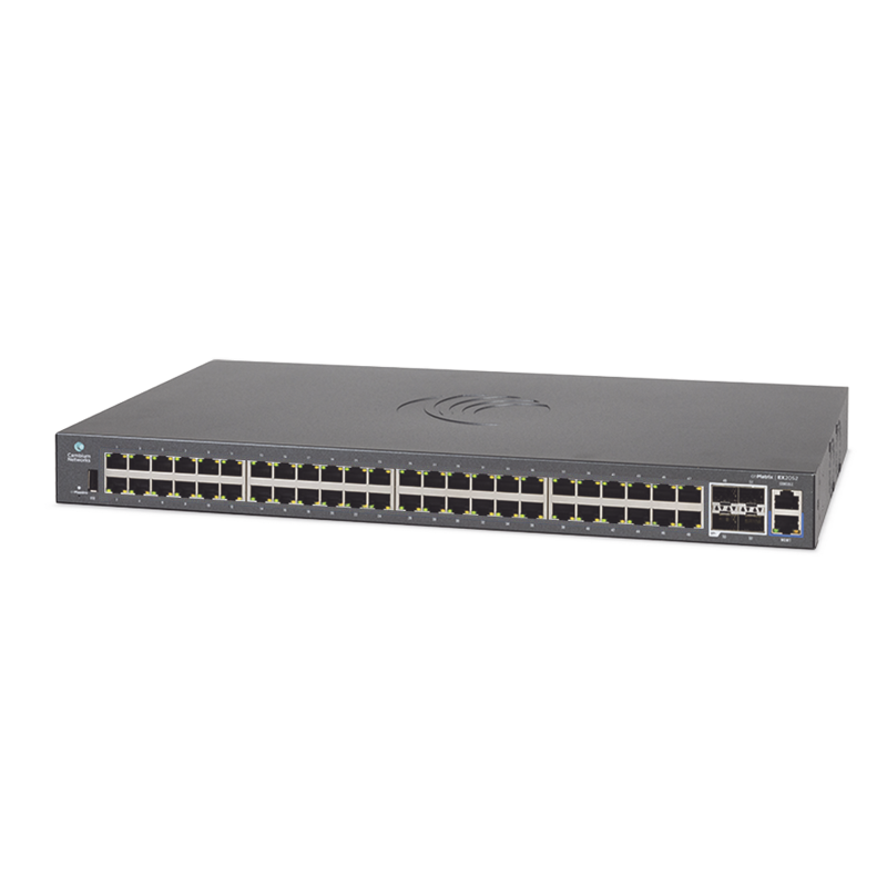 Switch CNmatrix eX2052 de 48 puertos gigabit ethernet y 4 SFP+, capa 3, gestión en la nube