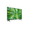 Televisión LED LG 43" Smart TV, UHD, web OS Smart TV, active HDR, HDR 