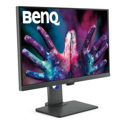 Monitor Benq PD2705Q - 27 pulgadas, 250 cd / m², 2560 x 1440 Pixeles, 5 ms, Negro/Gris