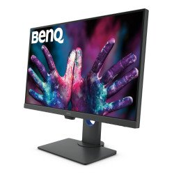 Monitor Benq PD2705Q - 27 pulgadas, 250 cd / m², 2560 x 1440 Pixeles, 5 ms, Negro/Gris