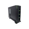 Gabinete Evotec Aruba Slim - M-ATX, Negro, 600 W
