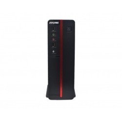 Gabinete Evotec Viena Slim - Gabinete, m-ATX, Negro, 600 W
