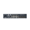 Switch CNmatrix TX1012-ac-p PoE ideal para Wisp, 8 puertos gigabit PoE + 4 SFP+, PoE Budget 200w, capa 2 y capa 3, gestión gratu