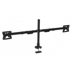 Soporte Ghia para 2 monitores, para montaje a mesa o escritorio, doble