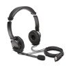 Auriculares USB-A Clásicos con Micrófono KENSINGTON K97601WW - Negro