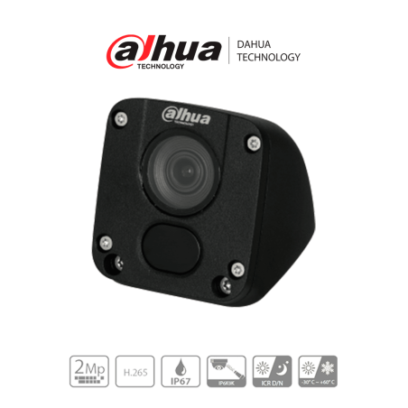 Cámara IP para Vehiculos de 2 Megapixeles, Lente de 2.8mm, 115 Grados de Apertura, Ir de 30 Mts, Antivandálica (IK10), Protecció