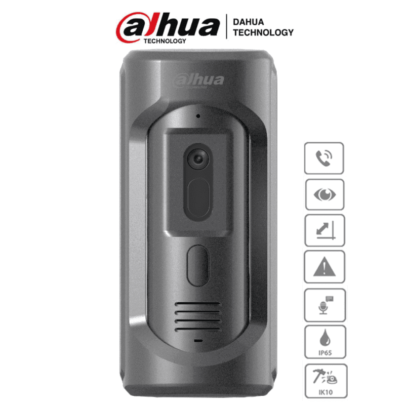 Dahua Technology DHI-VTO2101E-P-S2 sistema de intercomunicación de video 2 MP Negro