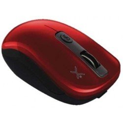 Mouse recargable inalámbrico 1 600 dpi Perfect Choice rojo