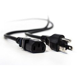 Cable de alimentación Vorago - Negro