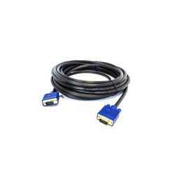 Cable VGA Vorago - 10 m, VGA (D-Sub), VGA (D-Sub), Negro