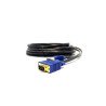 Cable VGA Vorago - 10 m, VGA (D-Sub), VGA (D-Sub), Negro
