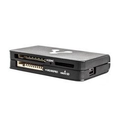 Lector de memoria Vorago - 480 Mbit/s, Negro