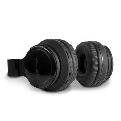 Diadema Vorago HPB-201-LED - Diadema, Negro, Bluetooth