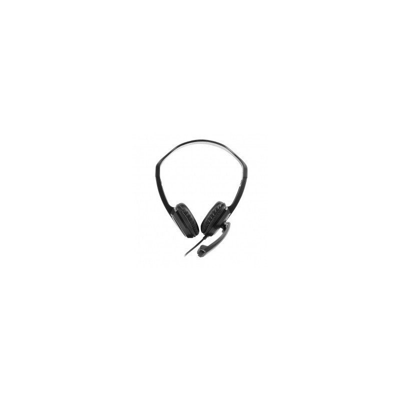 Diadema Vorago HS-400 - Diadema, Negro, USB