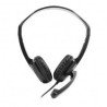 Diadema Vorago HS-400 - Diadema, Negro, USB