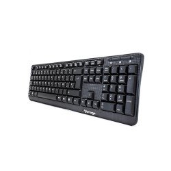 Teclado Alámbrico Vorago - KB-102 USB, Alámbrico, Universal, teclas FN Multimedia, Negro.