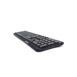 Teclado Alámbrico Vorago - KB-102 USB, Alámbrico, Universal, teclas FN Multimedia, Negro.
