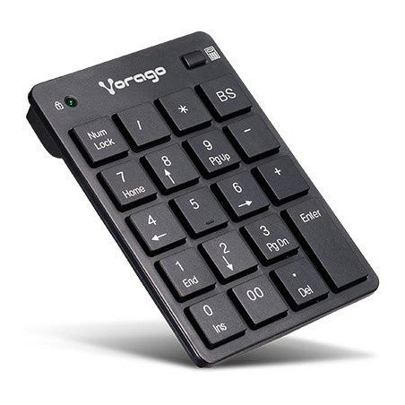 Teclado Vorago KB-105 - USB, Notebook/PC, Negro