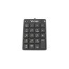 Teclado Vorago KB-105 - USB, Notebook/PC, Negro