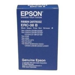 Cinta Epson negra para miniprinters ERC-38B, TMU-200/TM-300/TM-U325/TM-U375