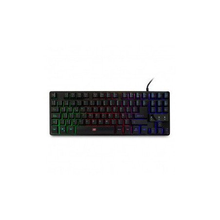 Teclado Iluminado RGB Gamer Vorago KB-503 USB Anti ghosting -
