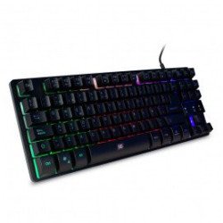 Teclado Iluminado RGB Gamer Vorago KB-503 USB Anti ghosting -