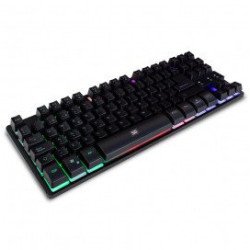 Teclado Iluminado RGB Gamer Vorago KB-503 USB Anti ghosting -