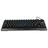 Teclado Vorago Start The Game KB-506 Tkl Factor 65 - RGB, Rueda Multimedia, Alámbrico, Anti Ghosting, Usb Negro