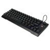 Teclado Vorago Start The Game KB-506 Tkl Factor 65 - RGB, Rueda Multimedia, Alámbrico, Anti Ghosting, Usb Negro
