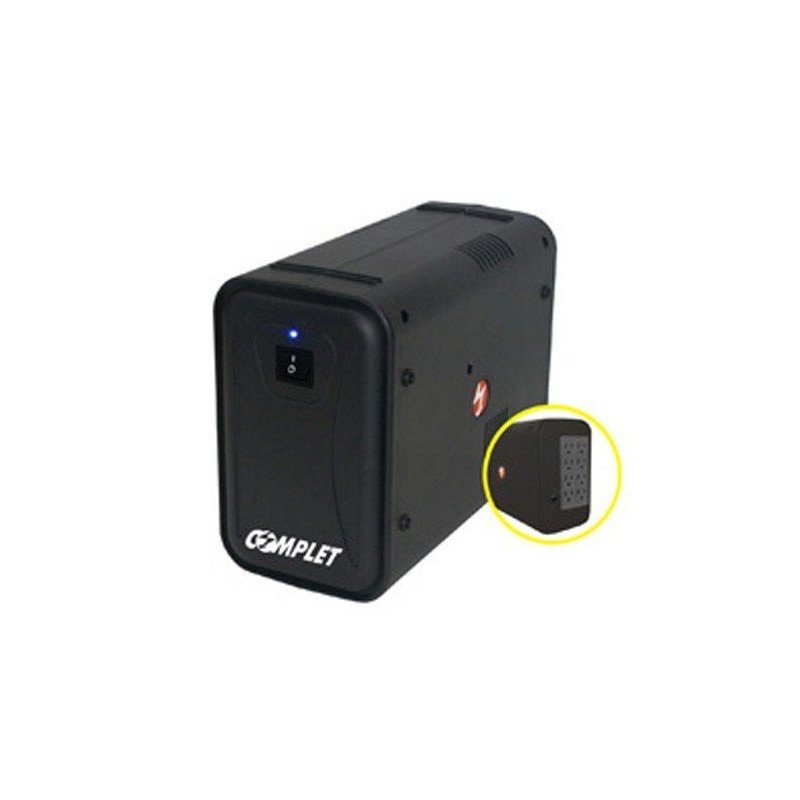 No break Complet MT 1005, 1000va/500w, con regulador, 8 contactos, 29 