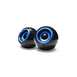 Bocinas Vorago SPK-105 negro, negro pasivas para computadora