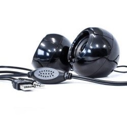 Bocinas Vorago SPK-105 negro, negro pasivas para computadora