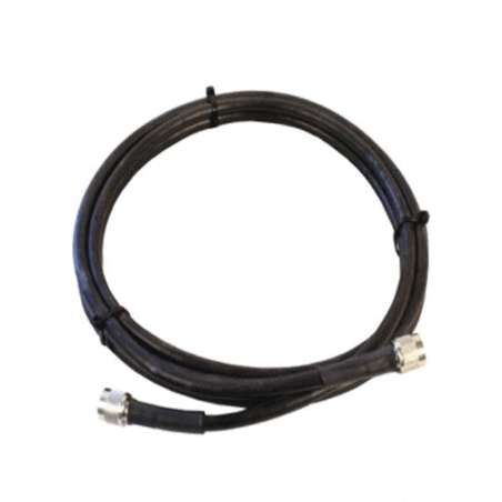 Jumper coaxial con cable Wilson-400, conector N macho en los extremos, 3.05 metros de longitud.