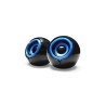 Bocinas Vorago SPK-105 negro, negro pasivas para computadora