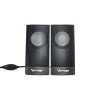 Bocina Vorago SPK-106 - Negro, Alámbrico, USB/3.5 mm