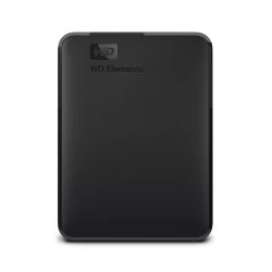 Disco duro externo portátil 5TB WD Elements negro 2.5, USB3.0, Win