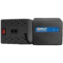Regulador Complet 5015 3200va, 8 contactos, con prot.fm negro