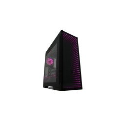 Gabinete Gaming Game Factor CSG601 - Torre, PC, ATX, Negro