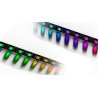 Kit de Ventiladores Game Factor FKG400 - Multicolor, Ventilador 120mm Incluye 2 Tiras LED, Control Remoto.