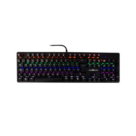 Teclado Mecánico Game Factor KBG400-PK-BL - Switch Red, USB, Rosa y Azul