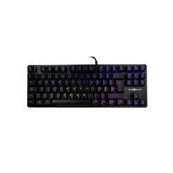 Teclado Mecánico Game Factor KBG500-RD - Alámbrico, Español, Negro, RGB