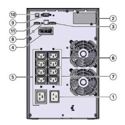 No break, UPS, Eaton, modelo 9SX3000G 3000VA, 2700w -on line- doble co