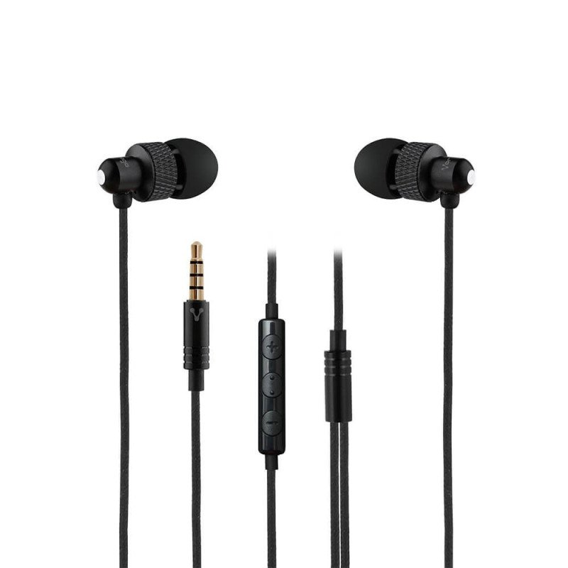 Audífonos Vorago EP-304 - Audífonos, 3.5 mm, Control de Volumen, Negro