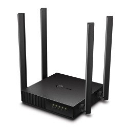 Router TP-Link Archer C50 - 1200 Mbps, 4, negro