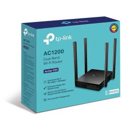 Router TP-Link Archer C50 - 1200 Mbps, 4, negro
