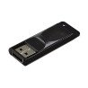 Memoria USB 64 GB Slider black Verbatim, USB 2.0. Color Negro.