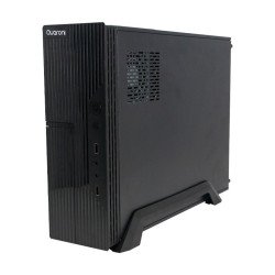 Gabinete Slim Quaroni, micro ATX, mini ITX, fuente de poder 500w, colo