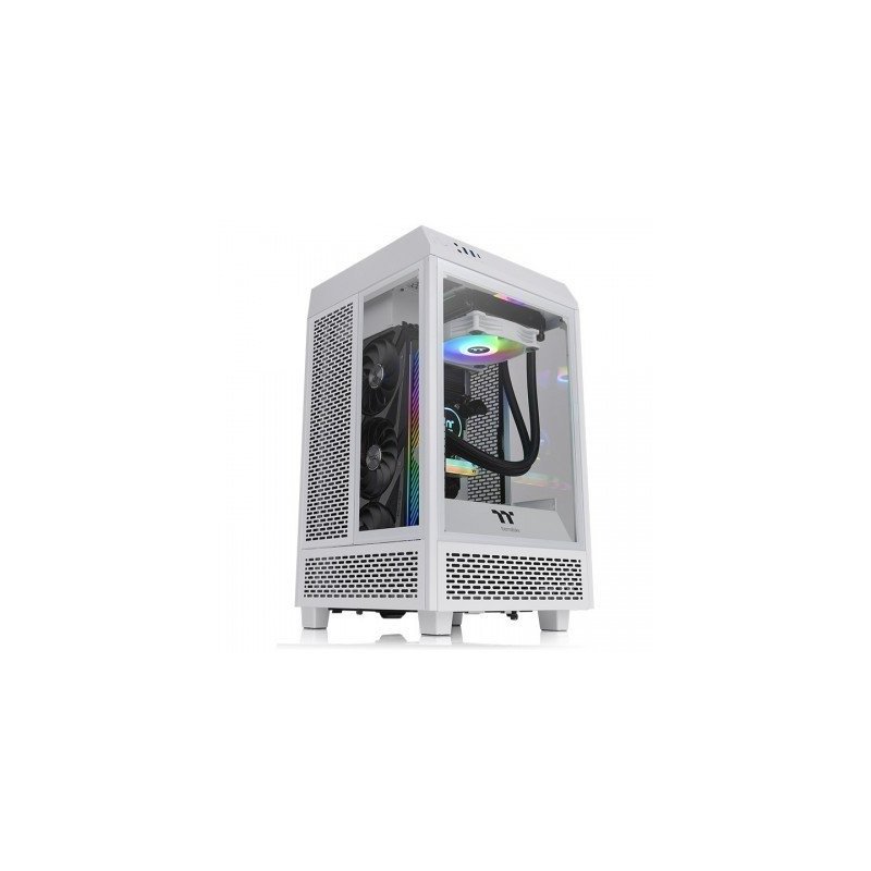 Gabinete  THERMALTAKE The Tower 100 Snow Mini Chassis - Mini-Tower, Ga