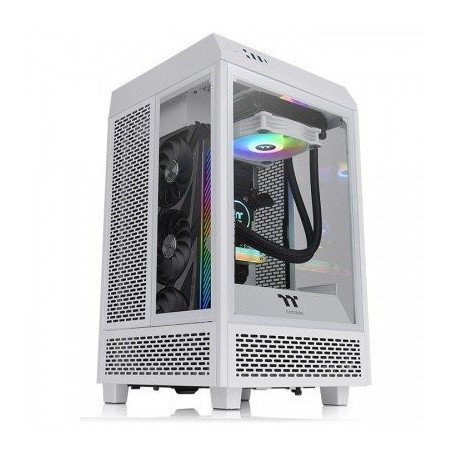 Gabinete  THERMALTAKE The Tower 100 Snow Mini Chassis - Mini-Tower, Ga